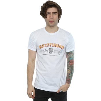 textil Hombre Camisetas manga larga Harry Potter  Blanco