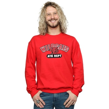 textil Hombre Sudaderas Disney High School Musical The Musical Wildcats Athletic Rojo