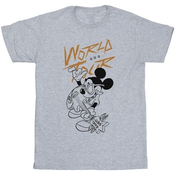 textil Niño Tops y Camisetas Disney Mickey Mouse World Tour Line Gris