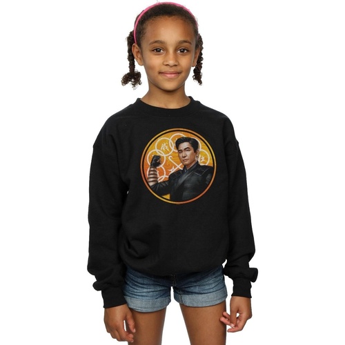 textil Niña Sudaderas Marvel Shang-Chi And The Legend Of The Ten Rings Ten Ring Pose Negro