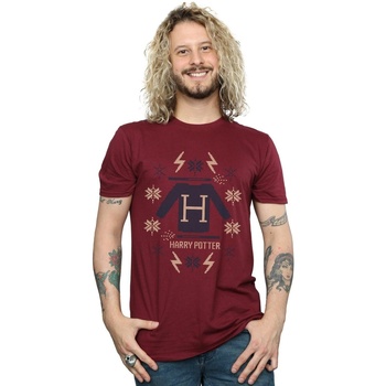 textil Hombre Camisetas manga larga Harry Potter Christmas Knit Multicolor