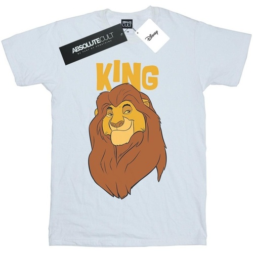 textil Mujer Camisetas manga larga Disney The Lion King Mufasa King Blanco