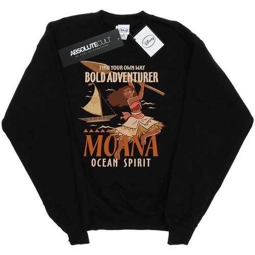 textil Mujer Sudaderas Disney Moana Find Your Own Way Negro