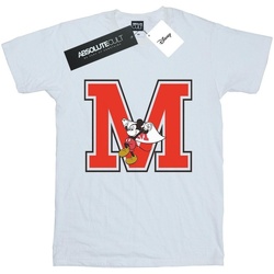 textil Niña Camisetas manga larga Disney Mickey Mouse Running Blanco