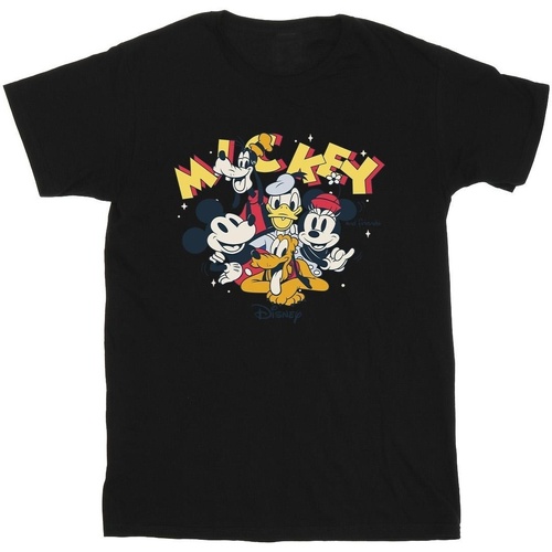 textil Niña Camisetas manga larga Disney Mickey Mouse Group Negro