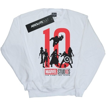 textil Mujer Sudaderas Marvel Studios The First Ten Years Blanco