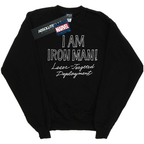 textil Niña Sudaderas Marvel I Am Iron Man Negro