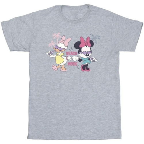 textil Niña Camisetas manga larga Disney Minnie Daisy Beach Mode Gris