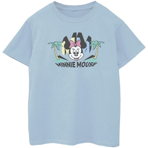 textil Niña Camisetas manga larga Disney Minnie MM Palm Azul