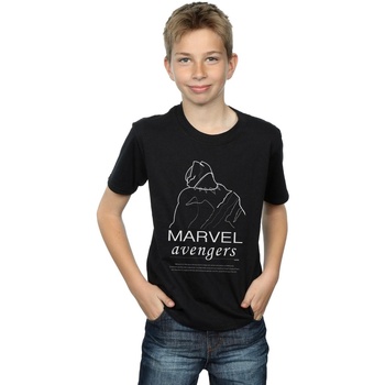 textil Niño Tops y Camisetas Marvel BI30073 Negro