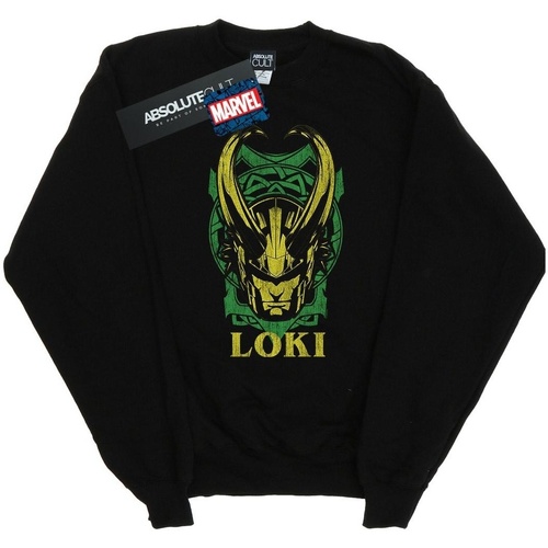 textil Niña Sudaderas Marvel Loki Badge Negro