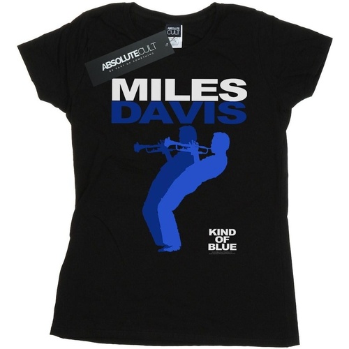 textil Mujer Camisetas manga larga Miles Davis Kind Of Blue Negro
