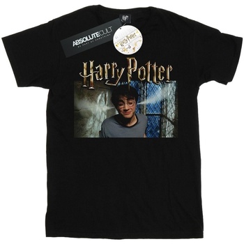 textil Hombre Camisetas manga larga Harry Potter Steam Ears Negro