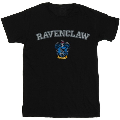 textil Hombre Camisetas manga larga Harry Potter Ravenclaw Crest Negro