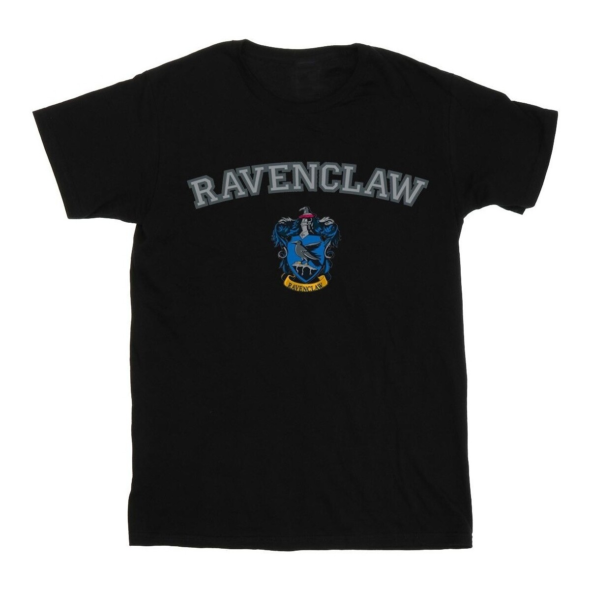 textil Hombre Camisetas manga larga Harry Potter Ravenclaw Crest Negro