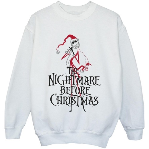 textil Niño Sudaderas Disney The Nightmare Before Christmas Santa Blanco