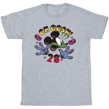 textil Niña Camisetas manga larga Disney Mickey Mouse Oh Gosh Pop Art Gris