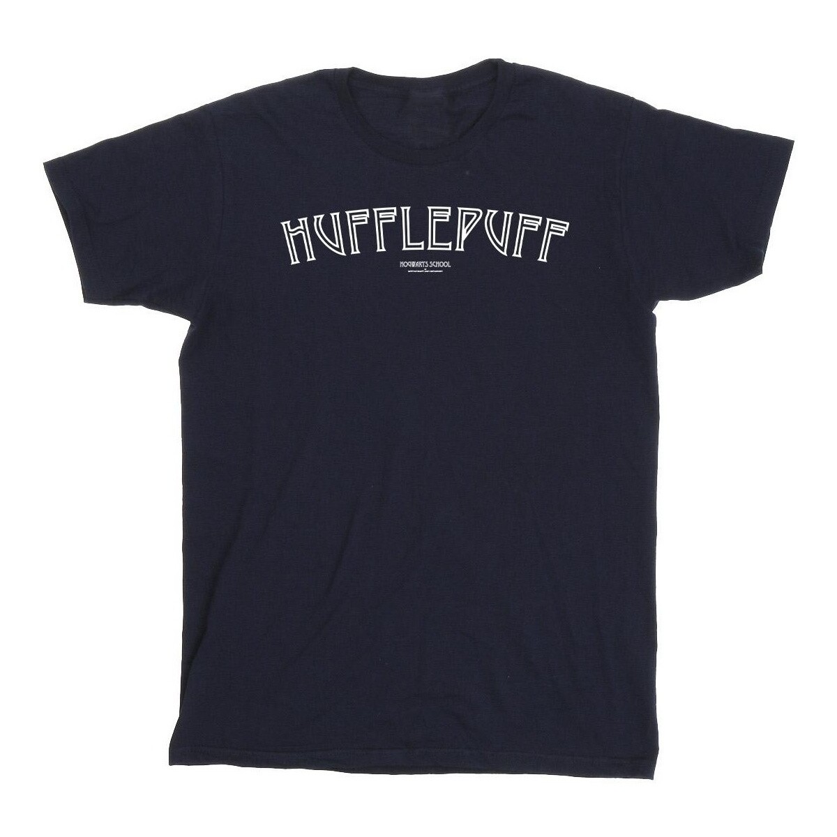 textil Hombre Camisetas manga larga Harry Potter Hufflepuff Logo Azul