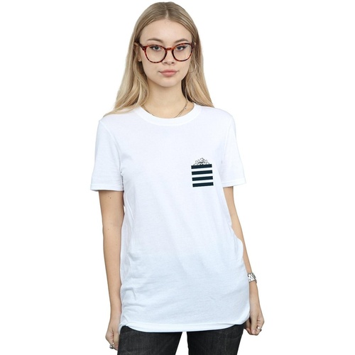 textil Mujer Camisetas manga larga Dessins Animés BI31376 Blanco