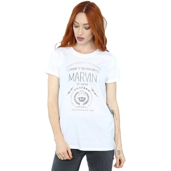 textil Mujer Camisetas manga larga Dessins Animés Marvin The Martian Where's The Kaboom Blanco