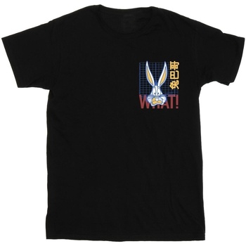 textil Mujer Camisetas manga larga Dessins Animés Bugs Bunny What Negro