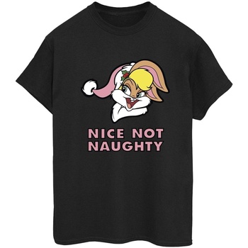 textil Mujer Camisetas manga larga Dessins Animés Lola Naughty Not Nice Negro