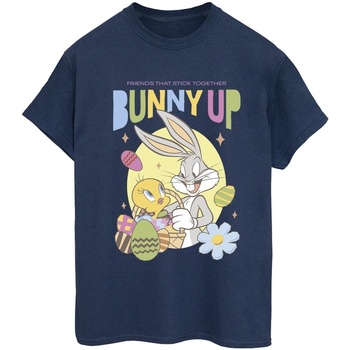 textil Mujer Camisetas manga larga Dessins Animés Bunny Up Azul
