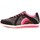 Zapatos Mujer Deportivas Moda Desigual Baskets Damian 57KS1P3 noir et rose Negro