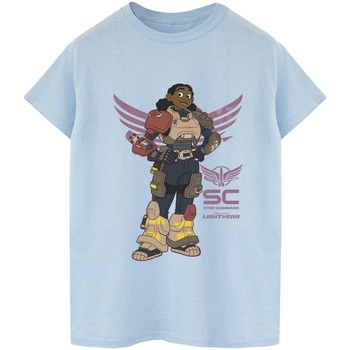 textil Hombre Camisetas manga larga Disney Lightyear Izzy Star Command Azul