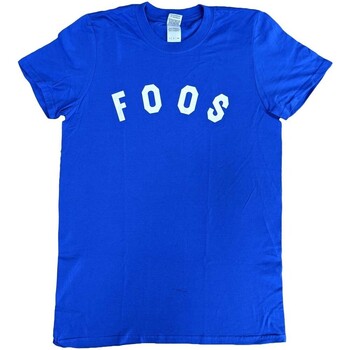 textil Camisetas manga larga Foo Fighters Ex-Tour Azul