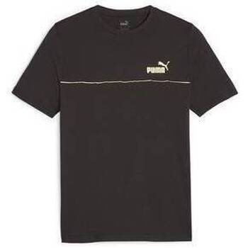 textil Hombre Tops y Camisetas Puma Minimal Gold Tee  680012-01 Negro