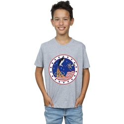 textil Niño Tops y Camisetas Nasa Classic Rocket 76 Gris