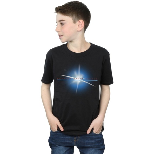 textil Niño Tops y Camisetas Nasa Kennedy Space Centre Planet Negro