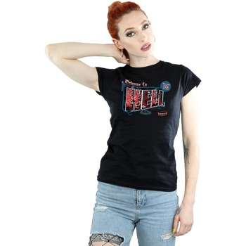 textil Mujer Camisetas manga larga Supernatural  Negro