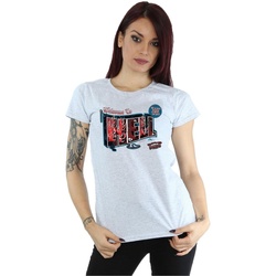 textil Mujer Camisetas manga larga Supernatural Welcome To Hell Gris