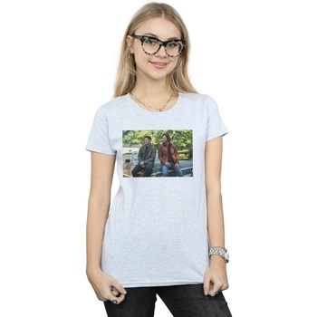 textil Mujer Camisetas manga larga Supernatural Impala Brothers Gris