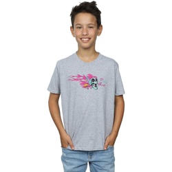 textil Niño Camisetas manga corta Disney Wreck It Ralph Candy Skull Gris