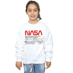 textil Niña Sudaderas Nasa Classic Space Shuttle Blanco