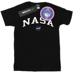 textil Niña Camisetas manga larga Nasa Collegiate Logo Negro