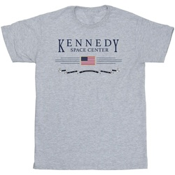 textil Niña Camisetas manga larga Nasa Kennedy Space Centre Explore Gris