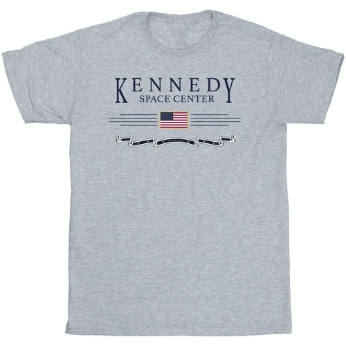 textil Niña Camisetas manga larga Nasa Kennedy Space Centre Explore Gris