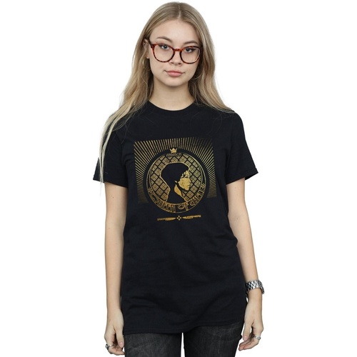 textil Mujer Camisetas manga larga Supernatural Abbadon Crest Negro