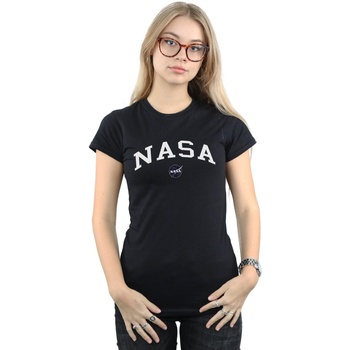 textil Mujer Camisetas manga larga Nasa BI44635 Negro
