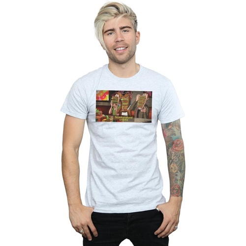 textil Hombre Camisetas manga larga Scoobynatural Supernatural Snacks Gris