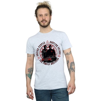 textil Hombre Camisetas manga larga Supernatural Family Business Gris