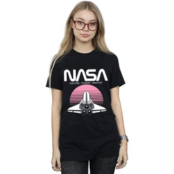 textil Mujer Camisetas manga larga Nasa Space Shuttle Sunset Negro