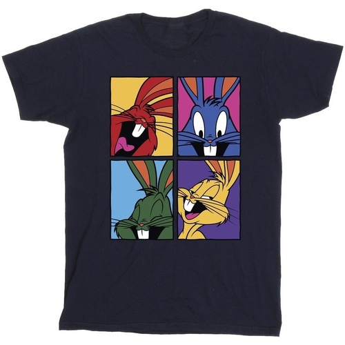 textil Niño Camisetas manga corta Dessins Animés Bugs Pop Art Azul