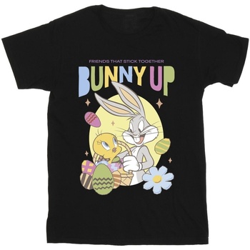 textil Niño Camisetas manga corta Dessins Animés Bunny Up Negro
