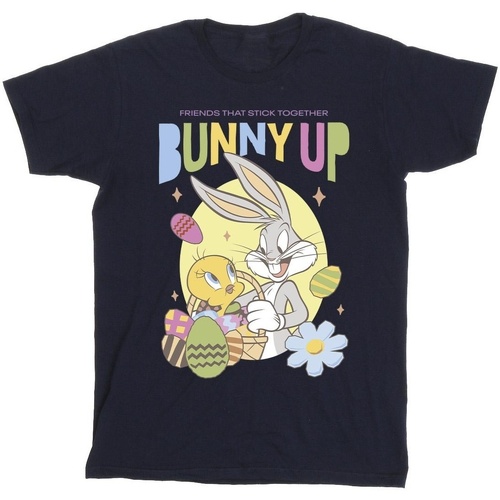 textil Niño Camisetas manga corta Dessins Animés Bunny Up Azul