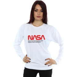 textil Mujer Sudaderas Nasa Aeronautics And Space Blanco